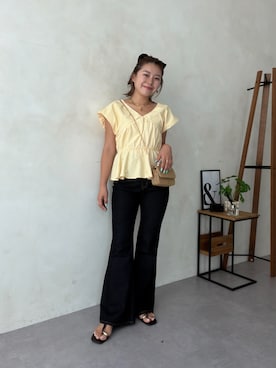 「prose verse（プロズヴェール）のアイテム」を使った、ももぞうさん（レディース・154cm）の夏コーディネート