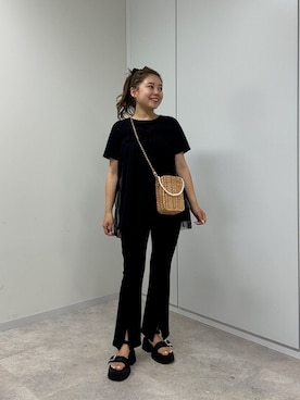 「prose verse（プロズヴェール）のアイテム」を使った、ももぞうさん（骨格ストレート・レディース・154cm）の夏コーディネート
