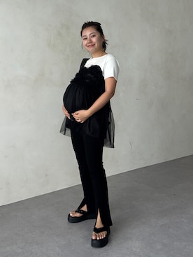 「prose verse（プロズヴェール）のアイテム」を使った、ももぞうさん（骨格ストレート・レディース・154cm）の夏コーディネート