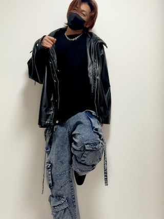 ADRER（アドラー）の「synthetic leather mountain parker