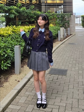 「INGNI（イング）のアイテム」を使った、0shioris2さん（レディース・151cm）の秋コーディネート