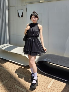 「INGNI（イング）のアイテム」を使った、0shioris2さん（レディース・151cm）の夏コーディネート