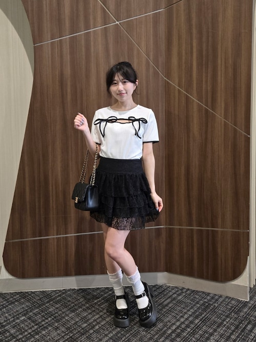 最終値下げ ドイリーレース使いスカート ティアードレーススカート | JILL by JILL STUART（ジル バイ