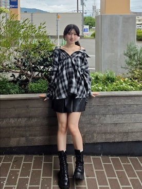 「INGNI（イング）のアイテム」を使った、0shioris2さん（レディース・151cm）の秋コーディネート