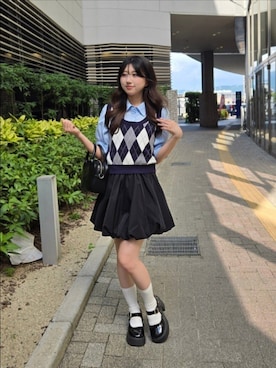 「INGNI（イング）のアイテム」を使った、0shioris2さん（レディース・151cm）の夏コーディネート