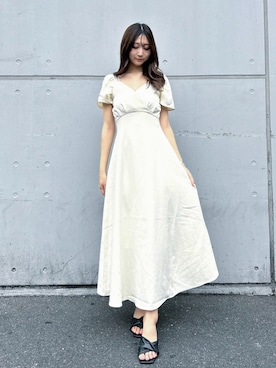 「リゼクシー」｜nanamiさん（レディース・165cm）の夏コーディネート