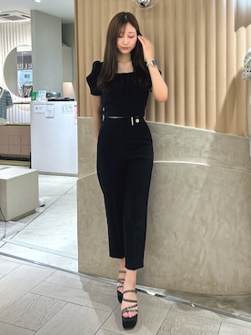 「RESEXXY（リゼクシー）のアイテム（シャツ/ブラウス）」を使った、nanamiさん（レディース・166cm）の夏コーディネート