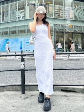 「リゼクシー」｜nanamiさん（レディース・165cm）の夏コーディネート