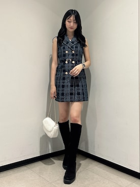 「リゼクシー」｜nanamiさん（レディース・165cm）の夏コーディネート