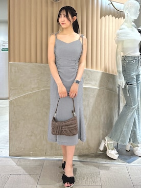 「アイテム（ワンピース/ドレス、その他）」を使った、nanamiさん（レディース・166cm）の夏コーディネート
