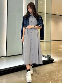 デニムショートジャケット【セットアップ着用可能】[品番
