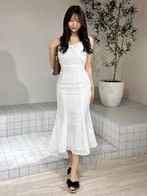 コットンレースキャミワンピース｜リゼクシー（RESEXXY）公式通販