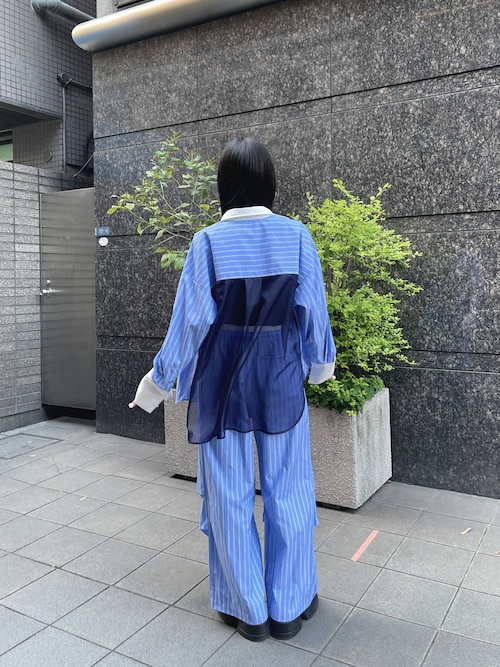 セール】【led.tokyo】LAYERED TUCK PANTS/レイヤードタック