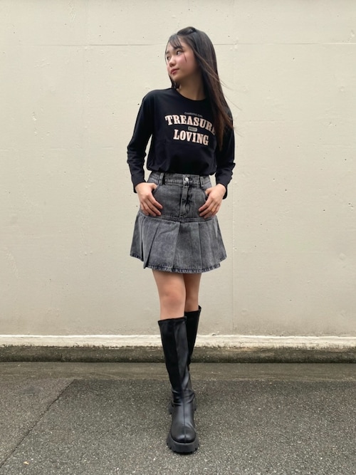 【プチプラ】カレッジロンT