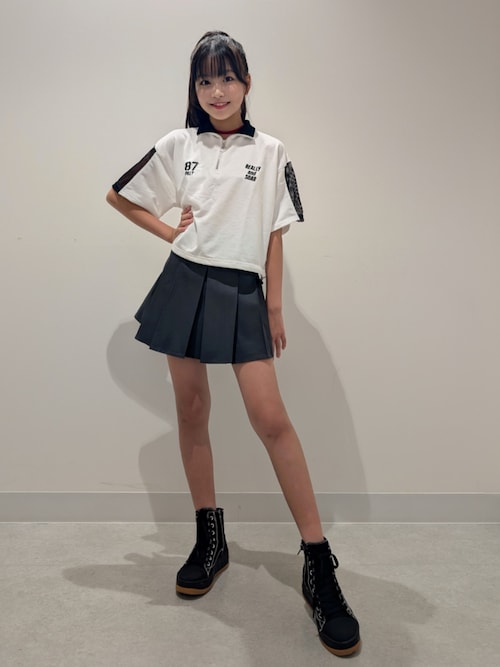 メッシュ切替ハーフジッププルオーバー