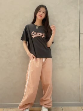 「アイテム（パンツ）」を使った、PINK-latteさん（キッズ・152cm）の夏コーディネート