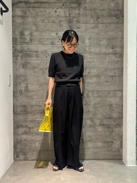 「LAPUIS（ラピュイ）のアイテム（アクセサリー）」を使った、鈴木(Suzuki)さん（レディース・153cm）の夏コーディネート