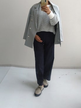 「nissen（ニッセン）のアイテム」を使った、naruさん（レディース・163cm）の秋コーディネート