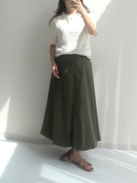 「nissen（ニッセン）のアイテム」を使った、naruさん（レディース・163cm）の春コーディネート