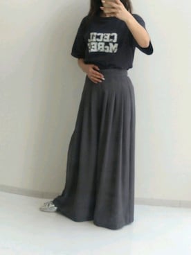 「レギュラー」｜「アイテム（パンプス）」を使った、naruさん（レディース・163cm）の春コーディネート