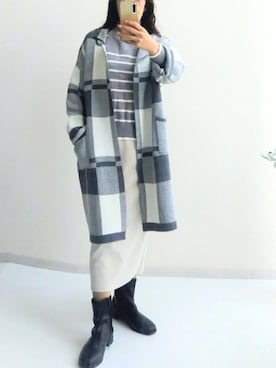 「nissen（ニッセン）のアイテム」を使った、naruさん（レディース・163cm）の秋コーディネート