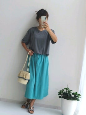 naruさん（レディース・163cm）の夏コーディネート