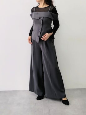 「スタッフ」｜naruさん（レディース・163cm）の春コーディネート