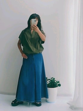 naruさん（レディース・163cm）の夏コーディネート