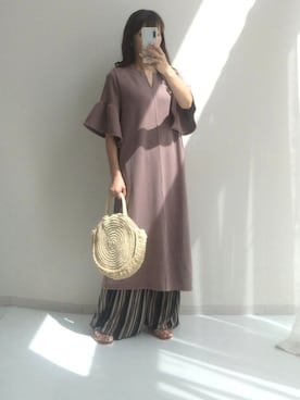 「nissen（ニッセン）のアイテム」を使った、naruさん（レディース・163cm）の春コーディネート