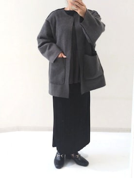 「スタッフ」｜naruさん（レディース・163cm）の秋コーディネート