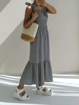 naruさん（レディース・163cm）の夏コーディネート