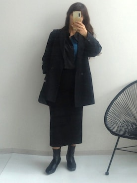 「nissen（ニッセン）のアイテム」を使った、naruさん（レディース・163cm）の秋コーディネート