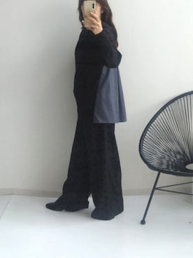 「nissen（ニッセン）のアイテム」を使った、naruさん（レディース・163cm）の秋コーディネート