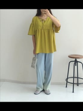 「レギュラー」｜naruさん（レディース・163cm）の夏コーディネート