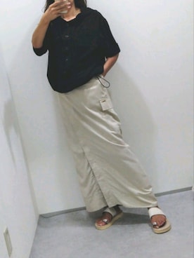 naruさん（レディース・163cm）の夏コーディネート