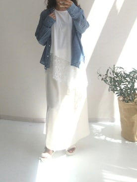naruさん(レディース・163cm)の夏コーディネート