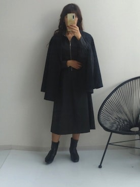 「nissen（ニッセン）のアイテム」を使った、naruさん（レディース・163cm）の秋コーディネート