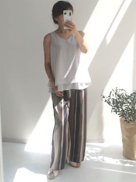 naruさん（レディース・163cm）の夏コーディネート