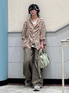 「アイテム（ウォレットチェーン）」を使った、りん/161cmコーデさん（メンズ・161cm）の秋コーディネート