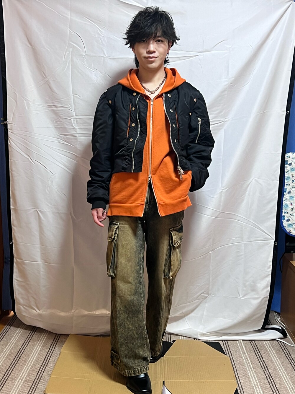 GRANCY】Volume LayeredDesign MA-1 Mサイズ