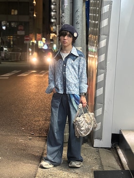 「アイテム（ウォレットチェーン）」を使った、りん/161cmコーデさん（メンズ・161cm）の秋コーディネート