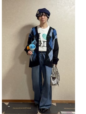 「アイテム（財布/小物）」を使った、Rin/りん161cmさん（メンズ・161cm）の秋コーディネート