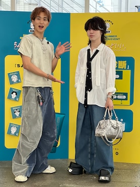 「アイテム（財布/小物）」を使った、りん/161cmコーデさん（メンズ・161cm）の秋コーディネート