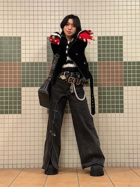 Liv/リヴ161cmさん(メンズ・161cm)の冬コーディネート