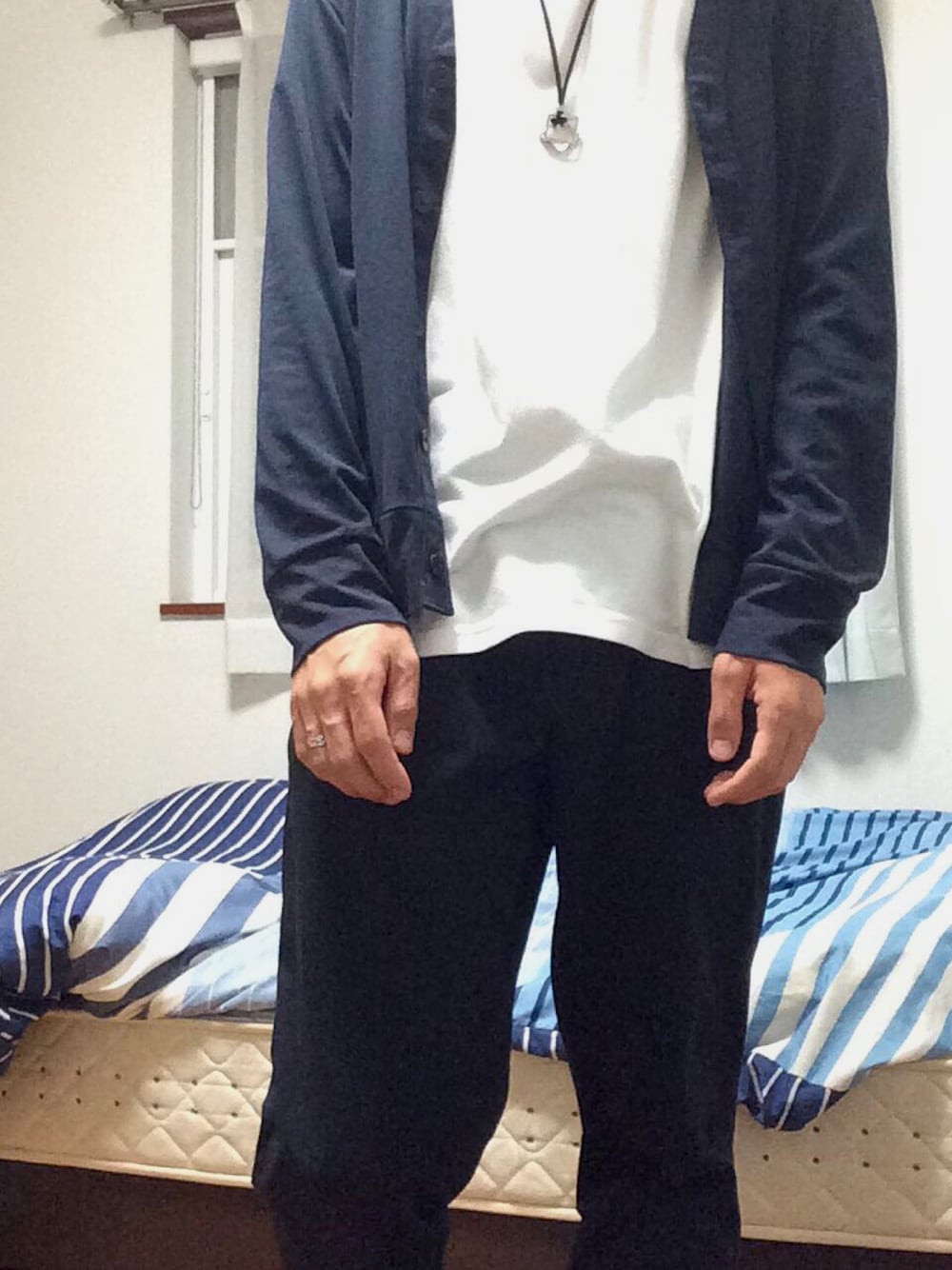 エビちゃん🦐さんの「エアリズムUVカットカーディガン（長袖）（UNIQLO）」を使ったコーディネートの1枚目の写真