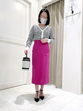 「Te chichi（テチチ）のアイテム（アンサンブル）」を使った、813さん（レディース・149cm）の春コーディネート