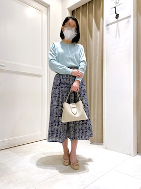 「シャーベットカラー」｜813さん（レディース・149cm）の冬コーディネート