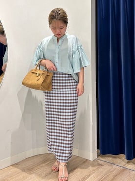 「アイテム（スカート）」を使った、nolnaomiさん（レディース・150cm・30代）の夏コーディネート