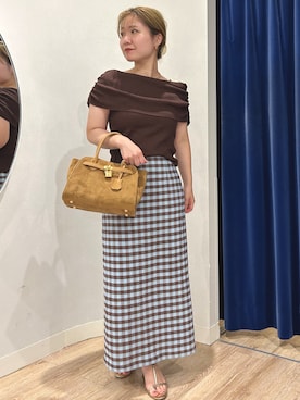 「アイテム（ニット/セーター）」を使った、nolnaomiさん（レディース・150cm・30代）の夏コーディネート