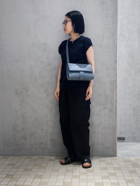 「ヒロコハヤシ」｜「アイテム（アクセサリー）」を使った、um_hhさん（レディース・161cm）の夏コーディネート